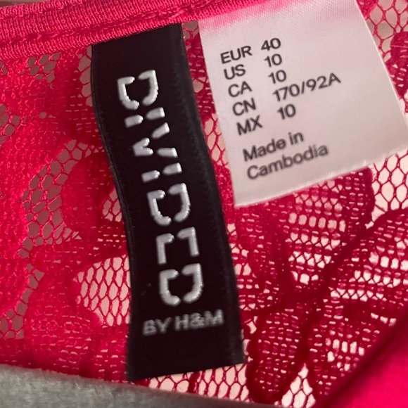 Divided By H&M Pink Dress. Pre-Owned. - Picture 3 of 5